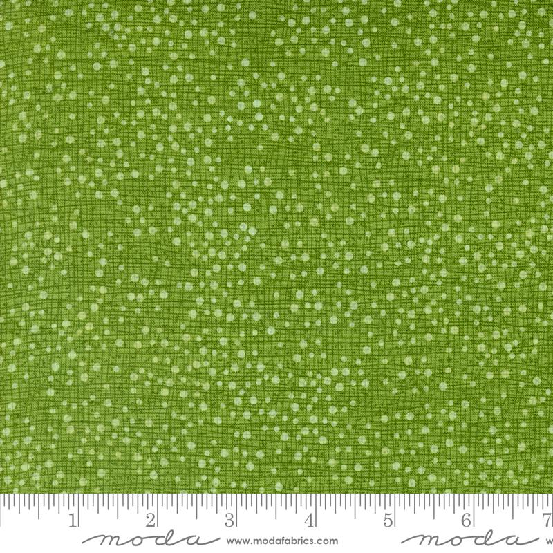 Dotty Thatched - Grass - Quilt Fabric