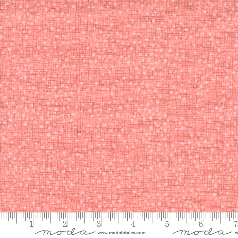 Superbloom Dotty Thatched Carnation - Quilt Fabric