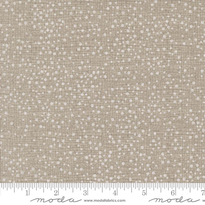 Dotty Thatched Gray - Quilt Fabric