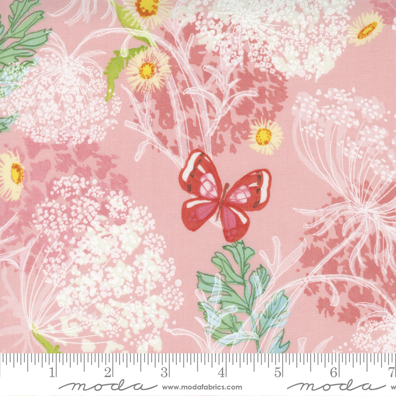 Wild Blossoms Princess - Queen Annes - Quilt Fabric