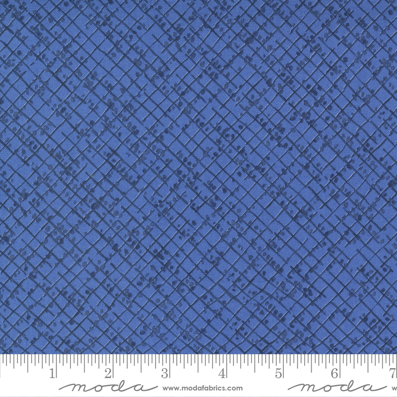 Wild Blossoms Cornflower - Quilt Fabric