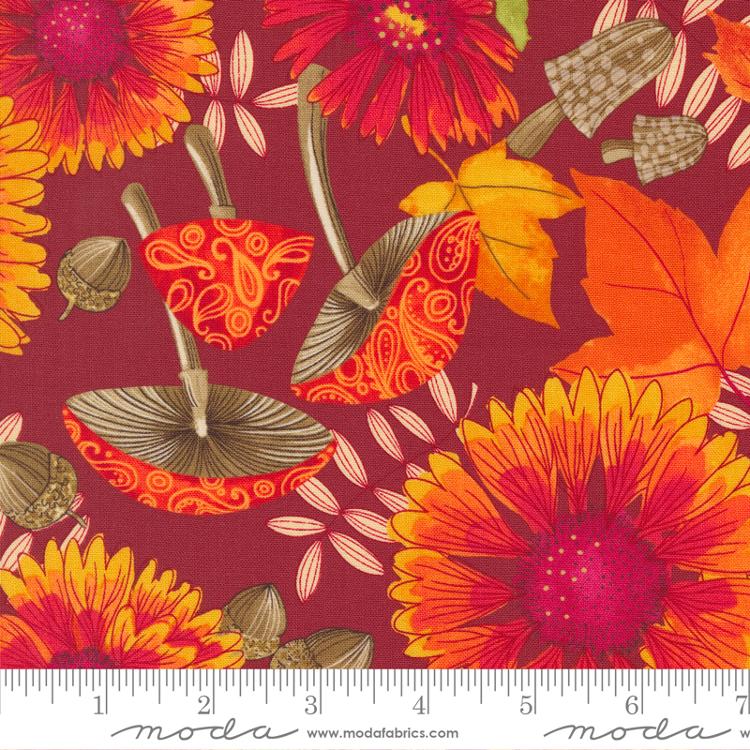 Forest Frolic Cinnamon - Quilt Fabric