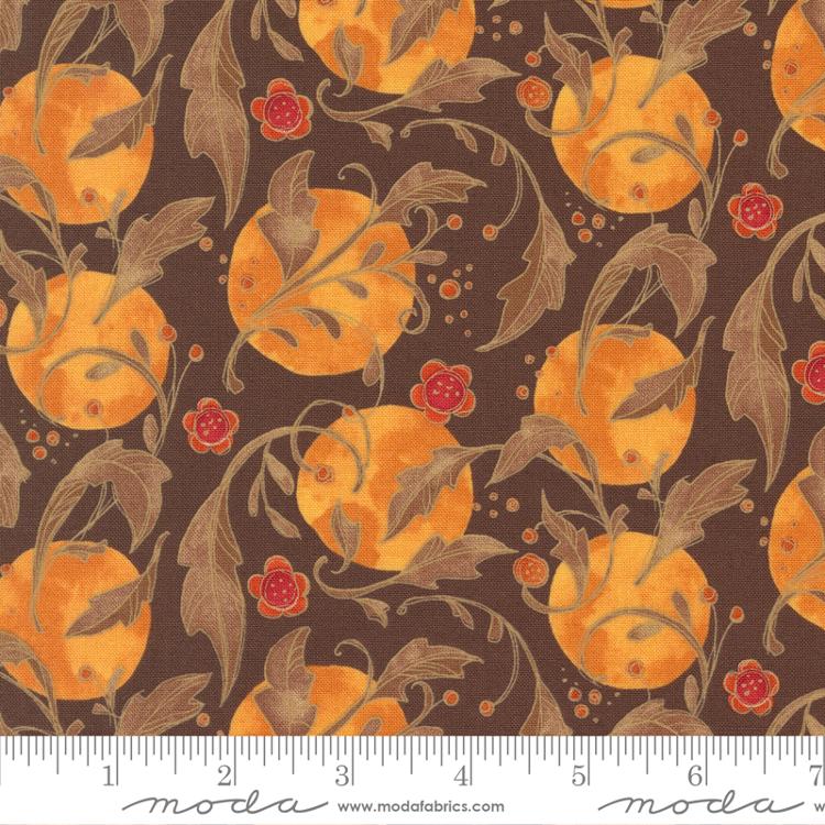Forest Frolic Chocolate - Quilt Fabric