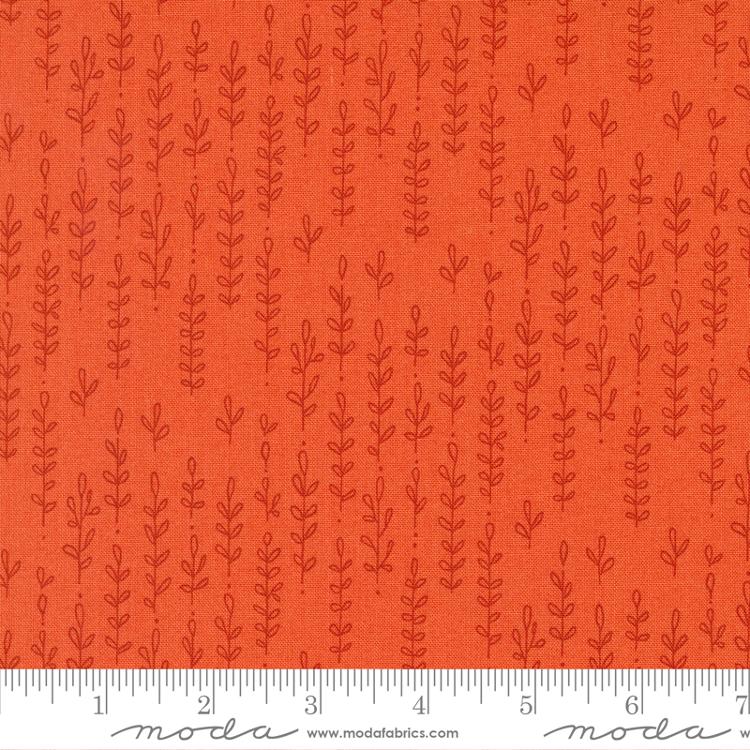 Forest Frolic Orchard - Leafy Lines Stripes - Quilt Fabric