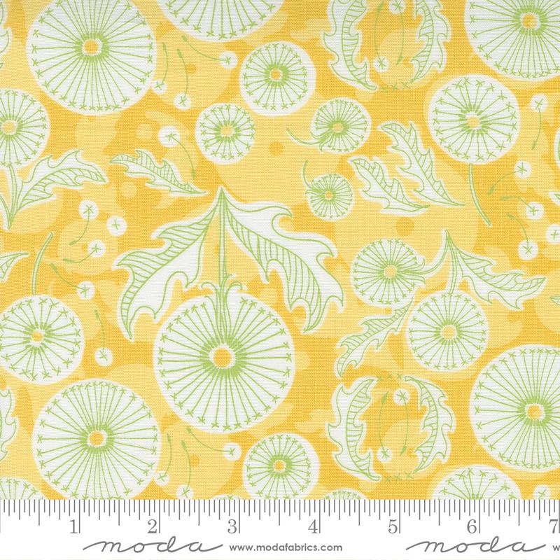 Dandi Toile Blenders - Maize - Quilt Fabric