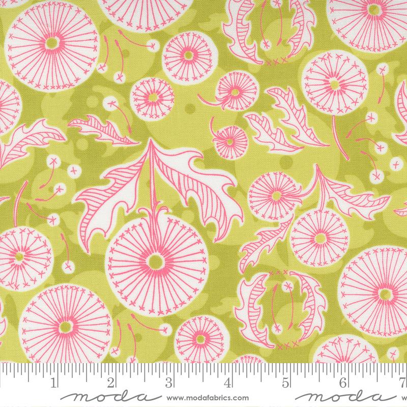 Dandi Toile Blenders - Grass - Quilt Fabric