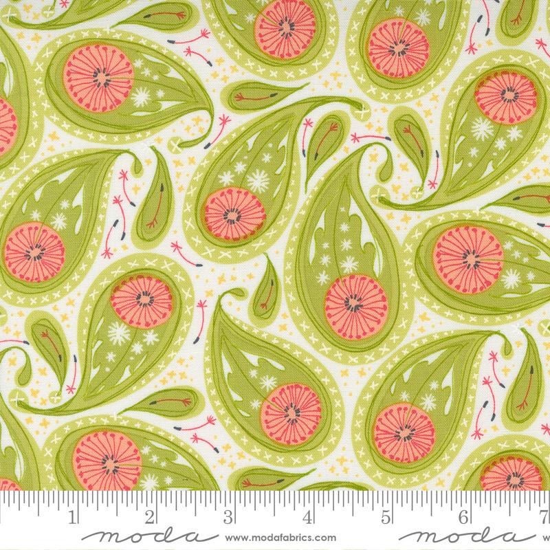 Paisley Paisley - Grass - Quilt Fabric