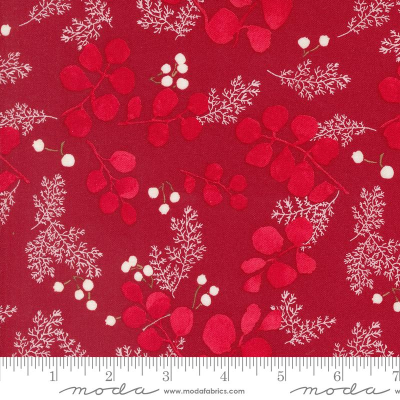 Winterly Berry - Crimson - Quilt Fabric