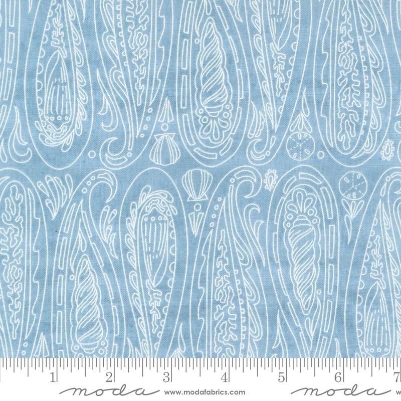 Serena Shores Paisley - Breeze - Quilt Fabric