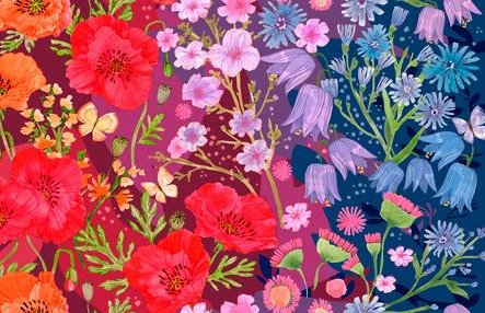 Superbloom Jewel - Quilt Fabric