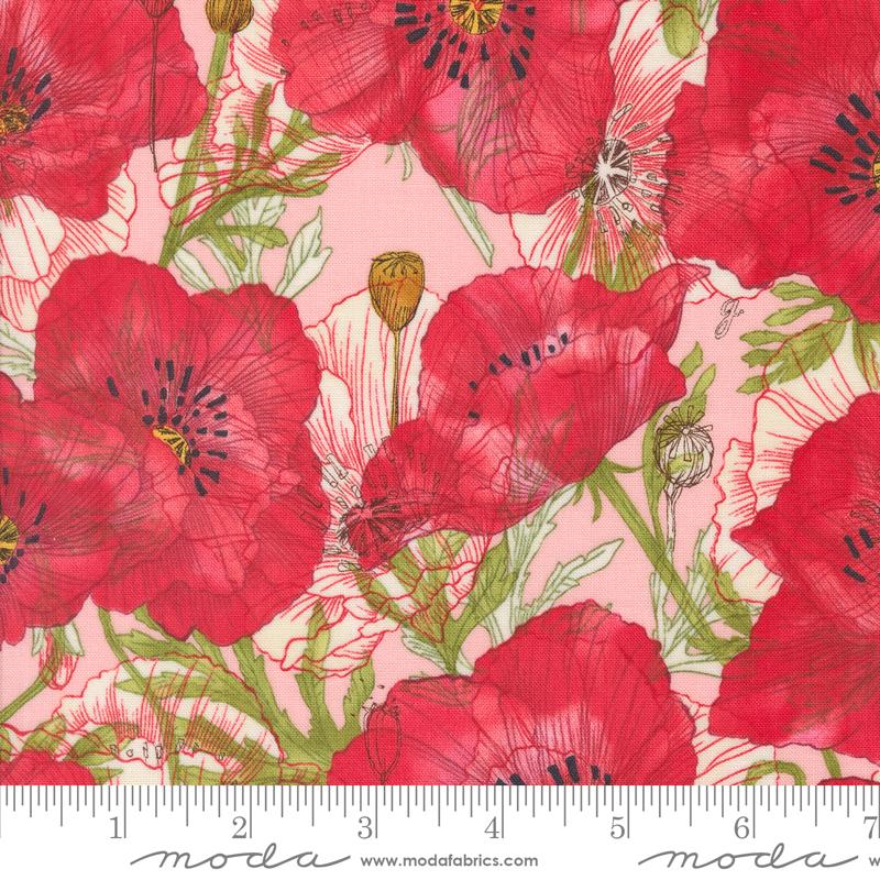 Superbloom Poppy Carnation - Quilt Fabric