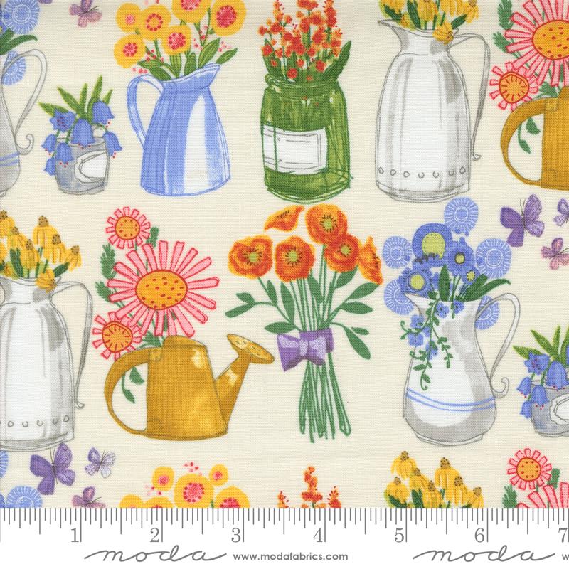 Superbloom Bouquet Cream - Quilt Fabric