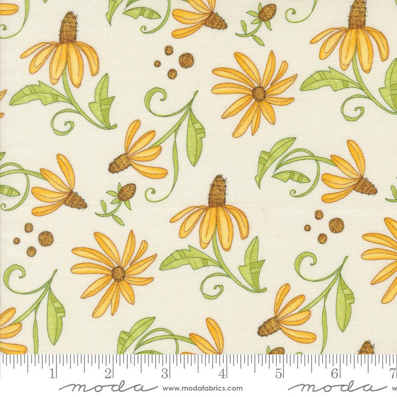 Superbloom Daisy Cream - Quilt Fabric