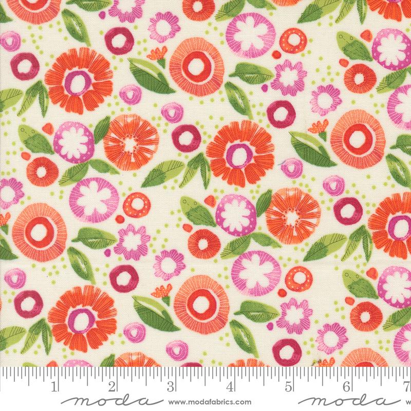 Superbloom Posy Cream - Quilt Fabric