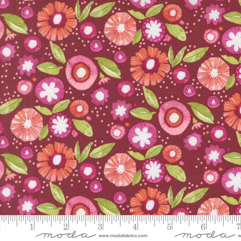 Superbloom Posy Zinnia - Quilt Fabric