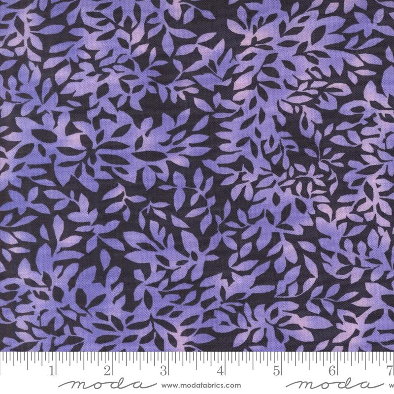 Superbloom Leaf Indigo - Quilt Fabric
