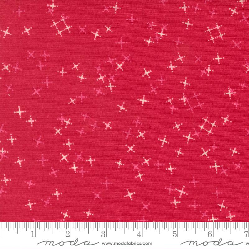 Darling Peony Plus Lipstick - Valentine Quilt Fabric