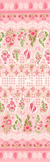 Darling Peony Paisley Cotton Candy - Valentine Quilt Fabric
