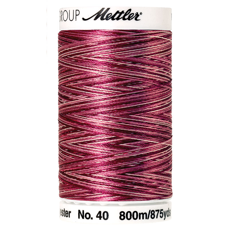 Poly sheen Multi Thread Cranberry Frost Red 9922