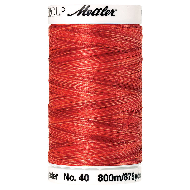 Poly sheen Multi Thread Fiesta Orange 9924