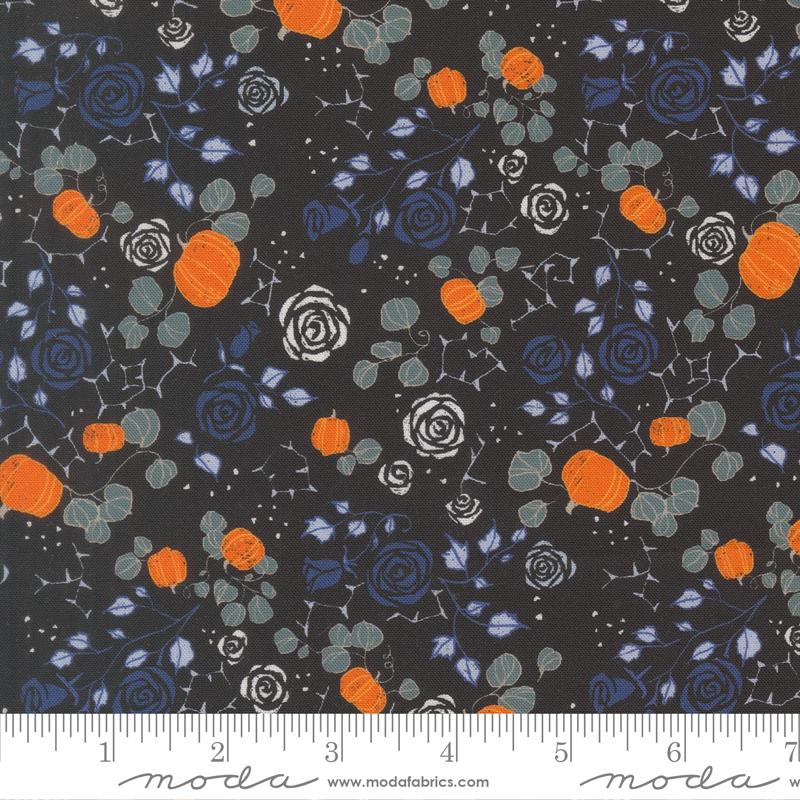 Coven Flower Onyx - Quilt Fabric