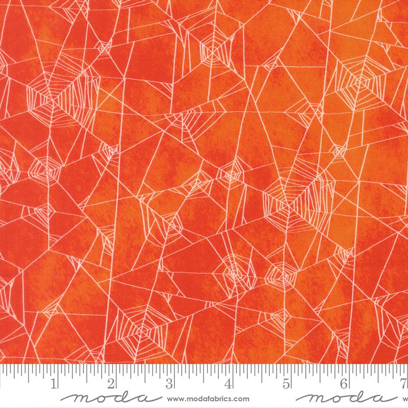 Coven Spiderweb Spice - Quilt Fabric