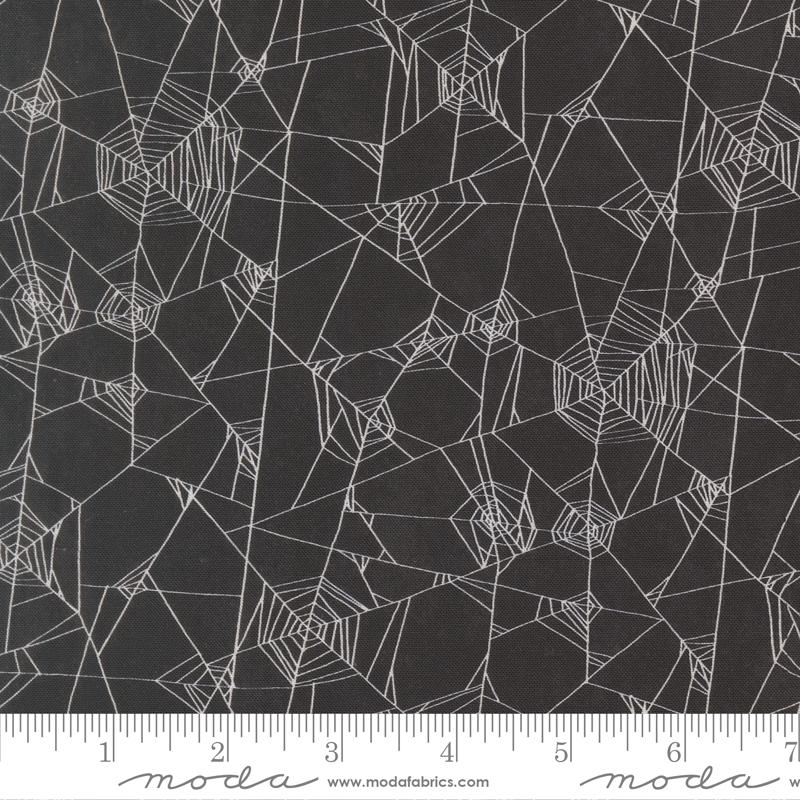 Coven Spiderweb Onyx - Quilt Fabric