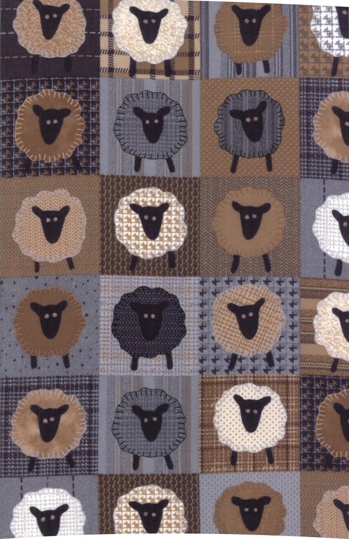 Farmhouse Flan III Multi - Quilt Fabric