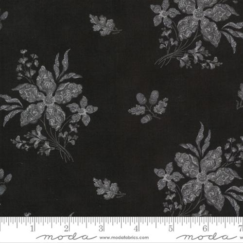Urban Farmhouse II Oil Grey - Clematis - Quilt Fabric