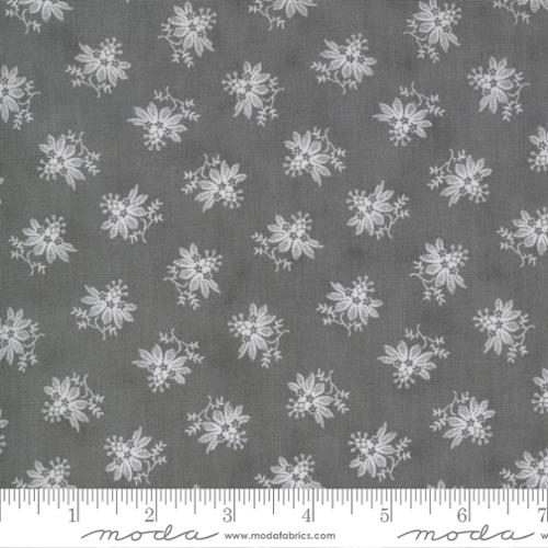 Urban Farmhouse II Ash Grey - Pineapple Flower - Fabric