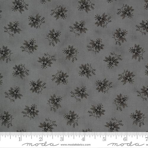 Urban Farmhouse II Ash Oil Grey - Pineapple Flower - Fabric