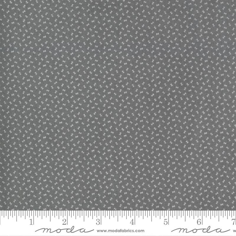 Urban Farmhouse II Ash Grey - Hour Glass - Quilt Fabric