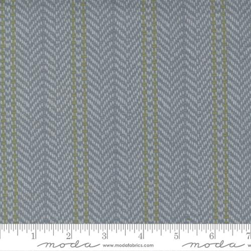 Yuletide Gatherings Sleigh - Herringbone - Quilt Fabric