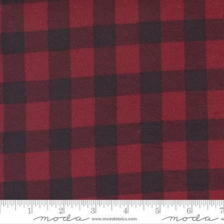 Yuletide Gatherings Berry - Large Buffalo - Quilt Fabric