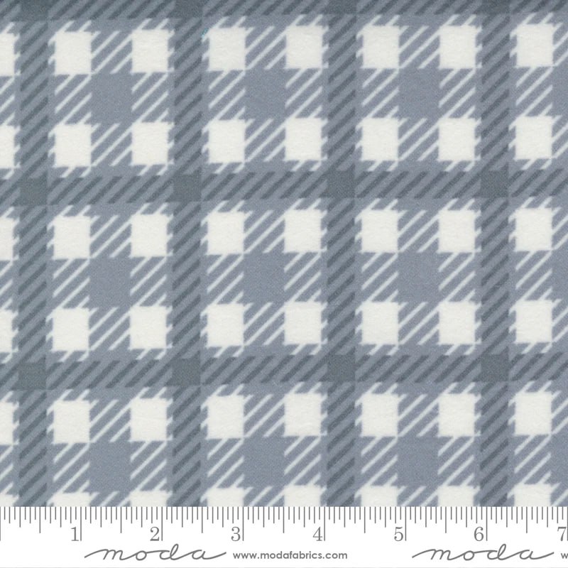 Yuletide Gatherings Smoke - Scottish - Quilt Fabric