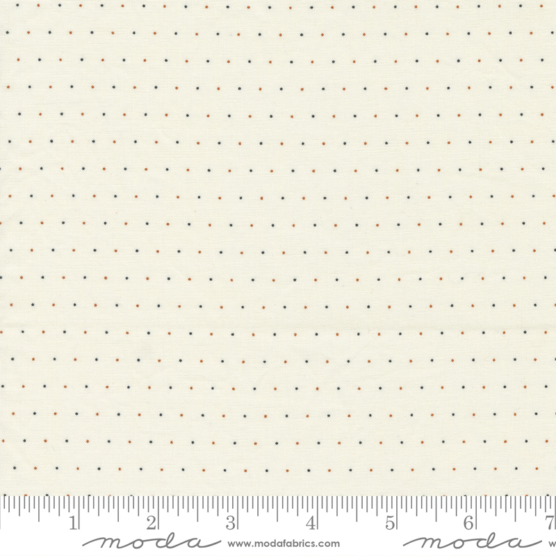 Rustic Gatherings Cloud - Pindot Dots - Quilt Fabric