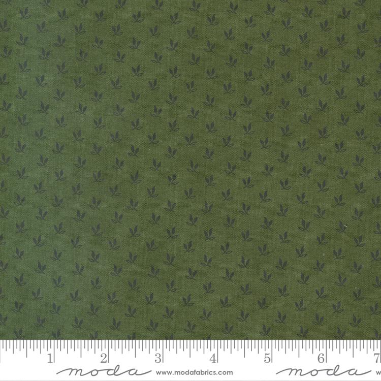 Joyful Gatherings Evergreen - Triple Leaf Ditsy - Fabric
