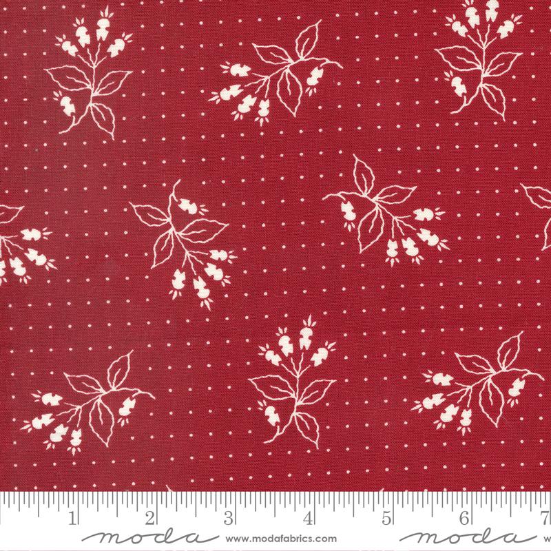 American Gatherings II - Heart Red - Quilt Fabric