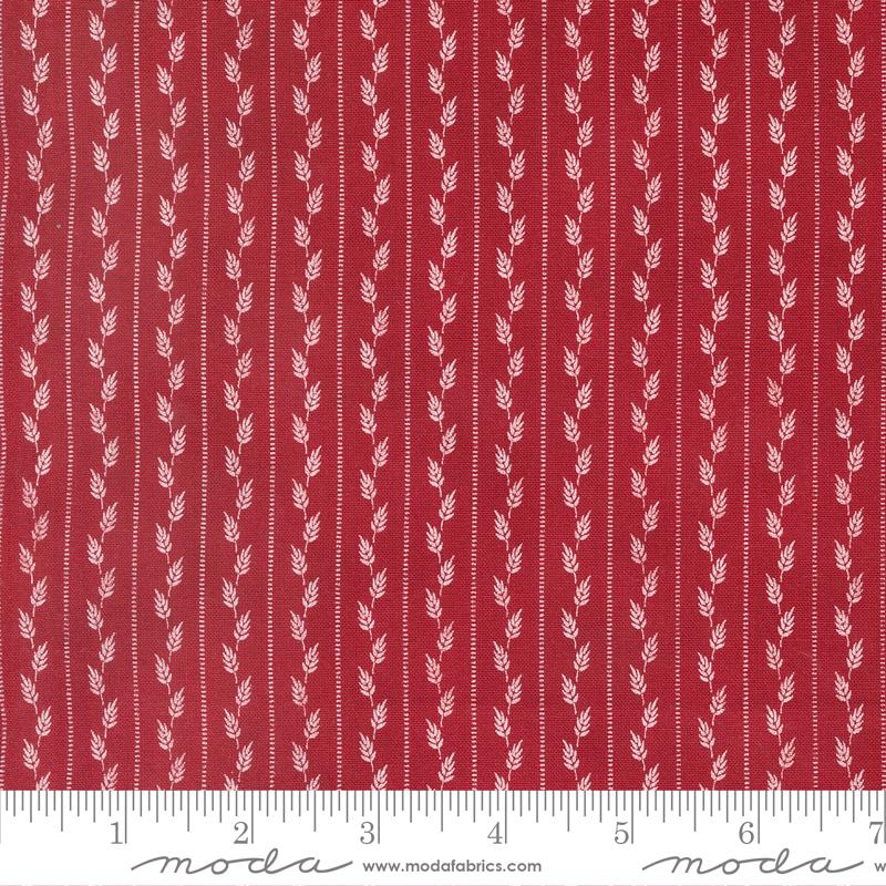 American Gatherings II - Heart Red - Quilt Fabric