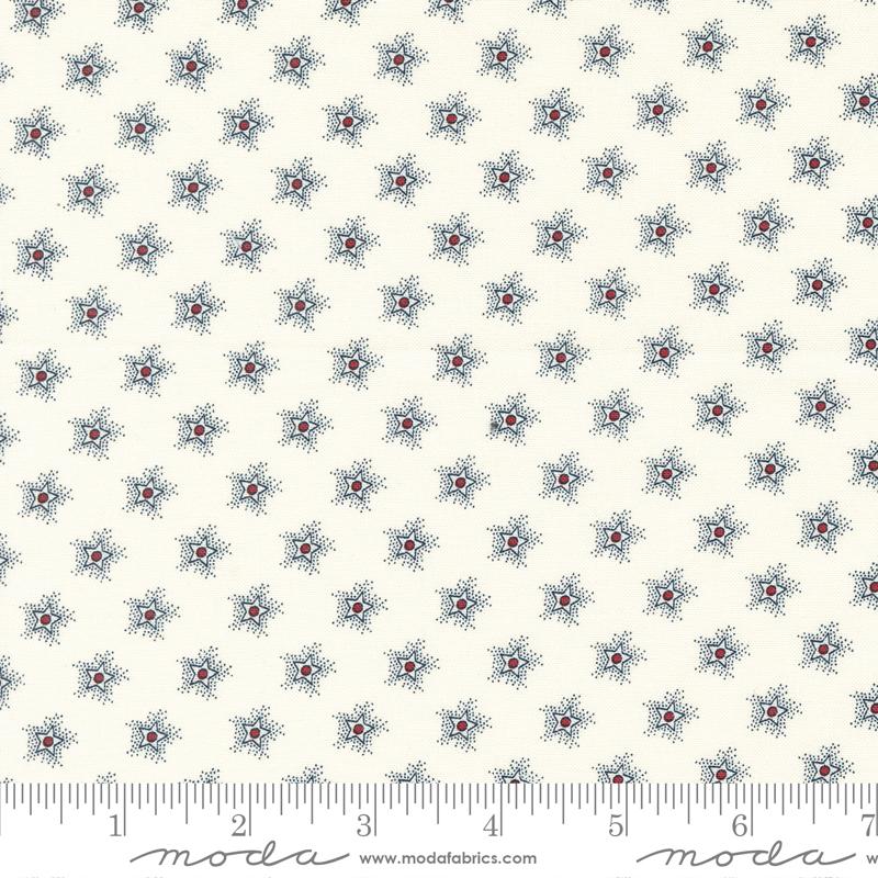Star Sparkle Blenders Stars - Dove - Quilt Fabric