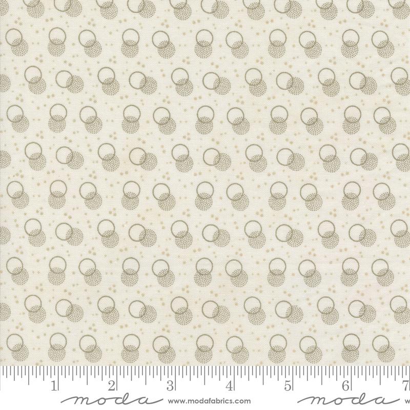 Snowman Gatherings IV Snowballs - Snow Taupe - Quilt Fabric