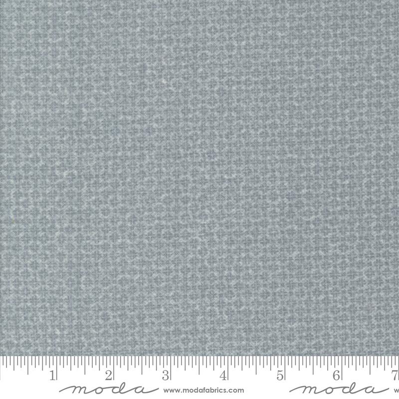 Farmhouse Flannel III Tic Tac - Pewter - Quilt Fabric