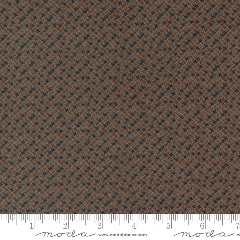 Farmhouse Flannel III Seedy - Cocoa - Quilt Fabric