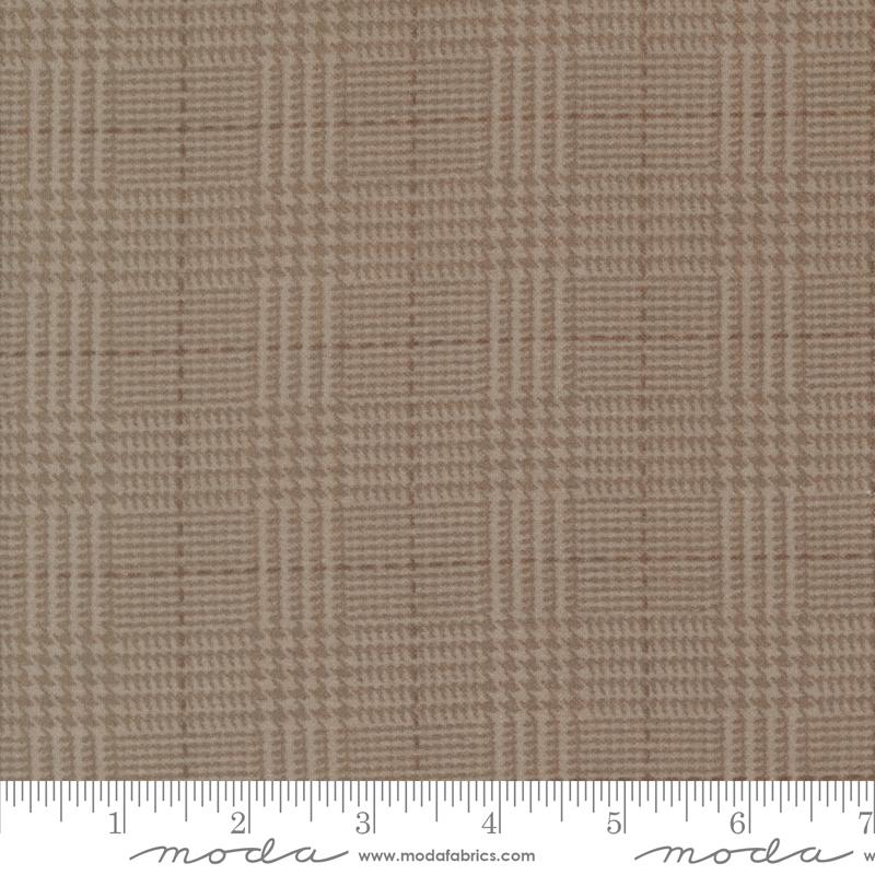 Farmhouse Flannel III - Cocoa - Quilt Fabric
