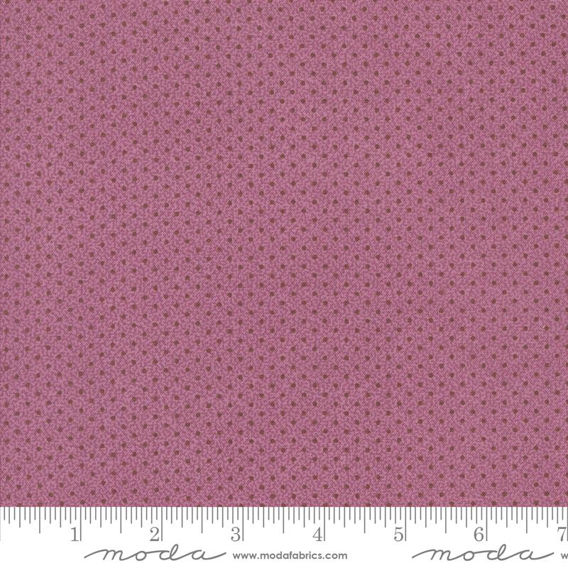 Pumpkin Spice Gatherings Dots Mulberry - Quilt Fabric