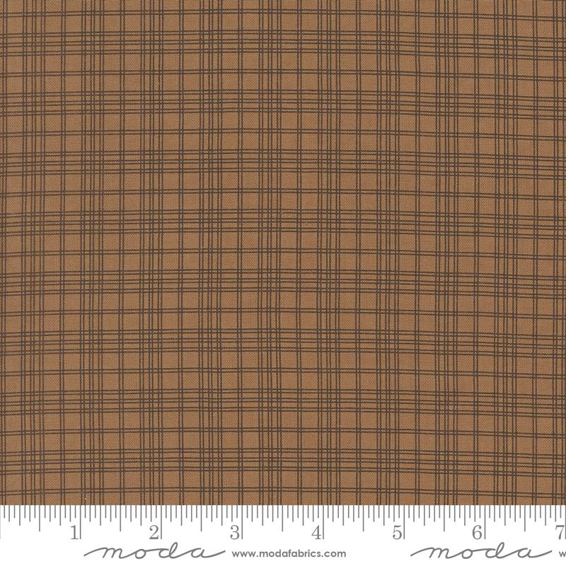 Pumpkin Spice Gatherings Dried Leaf - Quilt Fabric