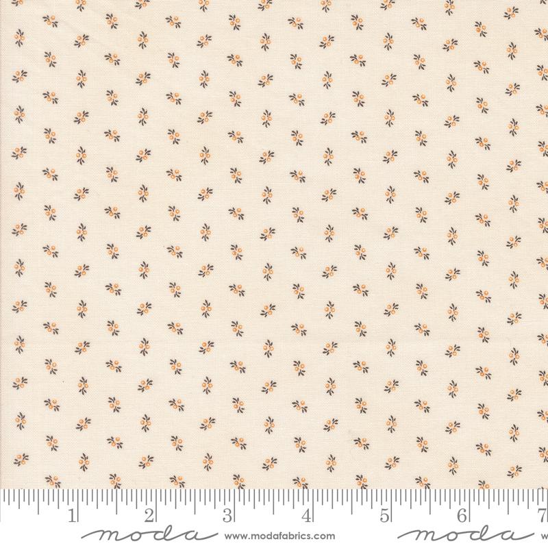 Pumpkin Spice Gatherings Cream Pumpkin - Quilt Fabric