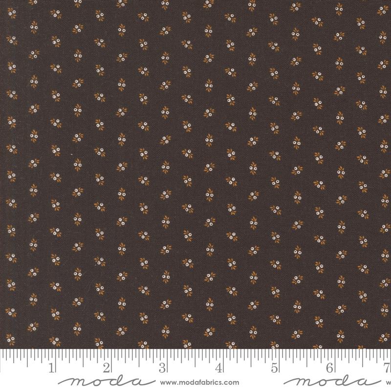 Pumpkin Spice Gatherings Black Dirt - Quilt Fabric
