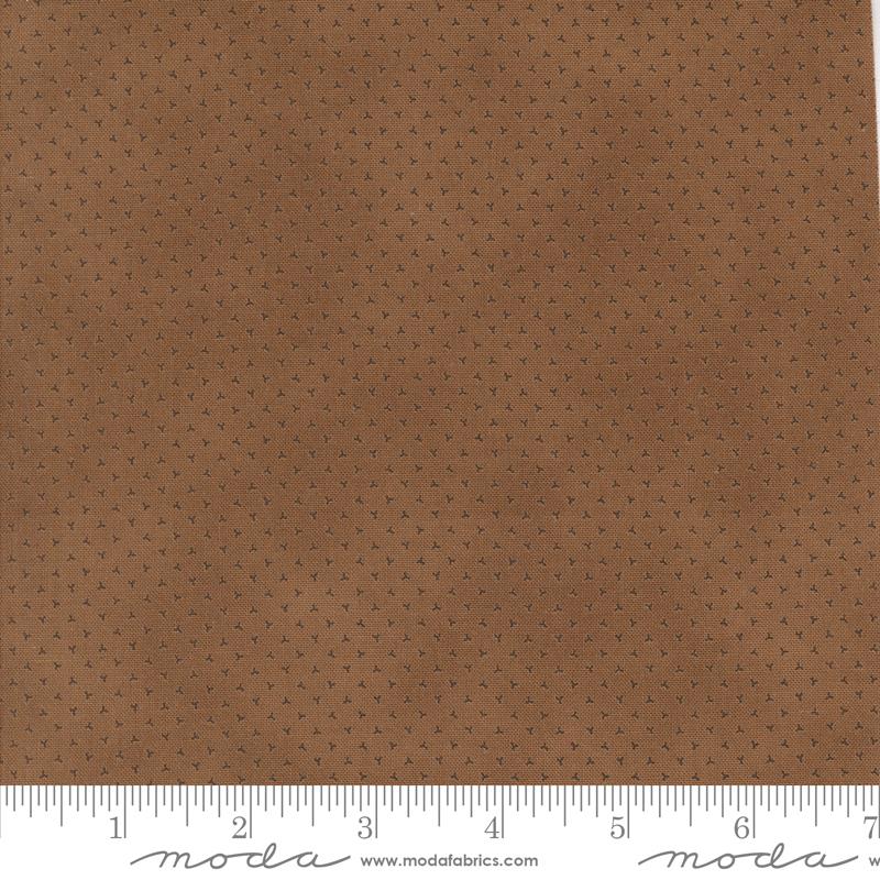 Pumpkin Spice Gatherings Dots Dried Leaf - Quilt Fabric