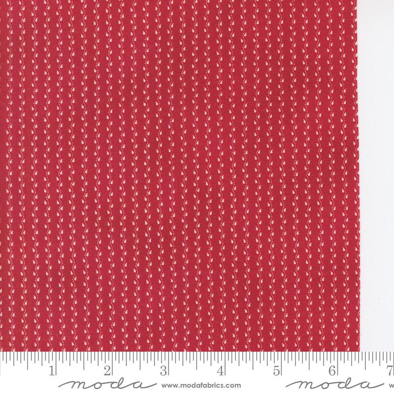 Pumpkin Spice Gatherings Stripes Apple - Quilt Fabric